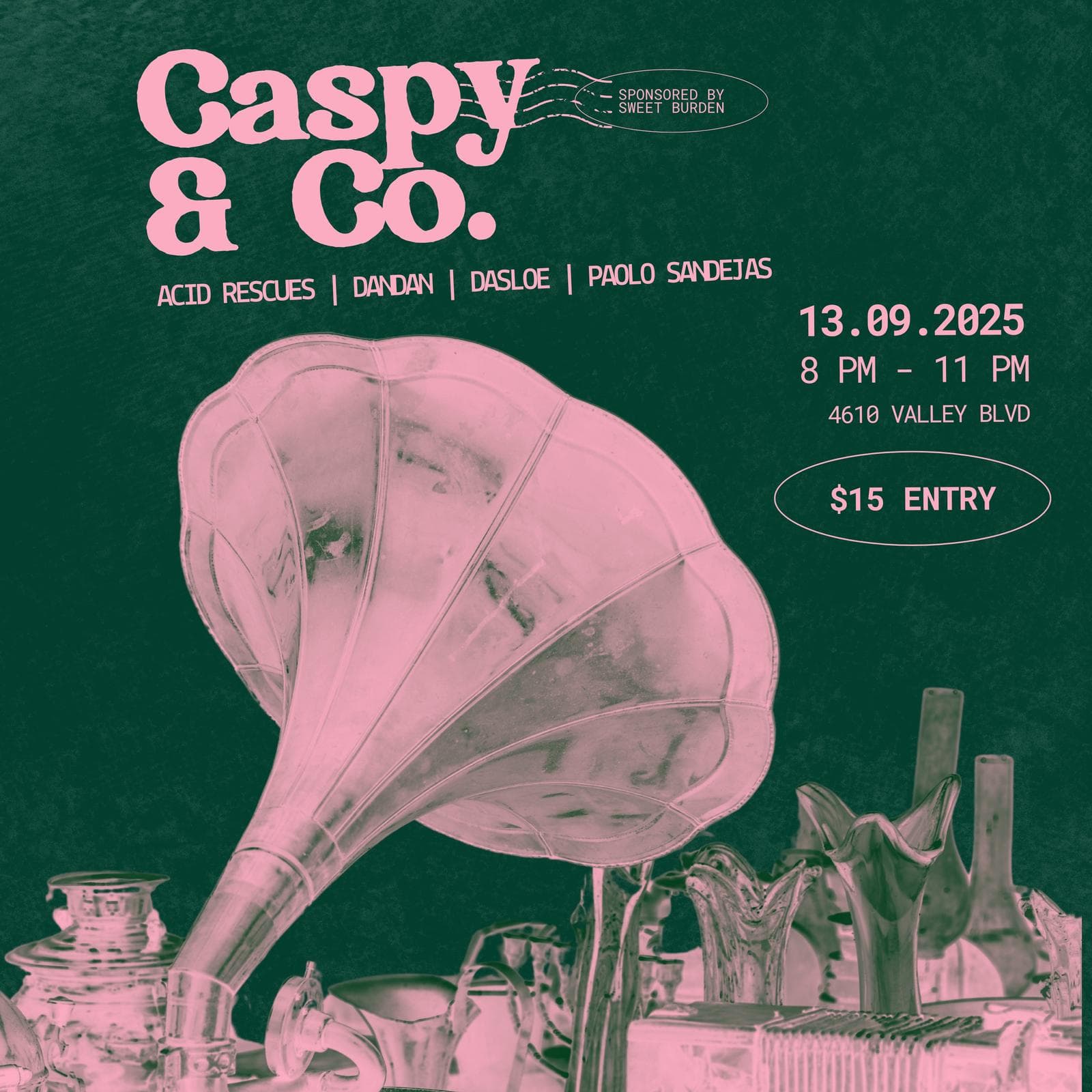 Caspy & Co: Vol IV ft. Acid Rescues, DANDAN, dasloe, Paolo Sandejas