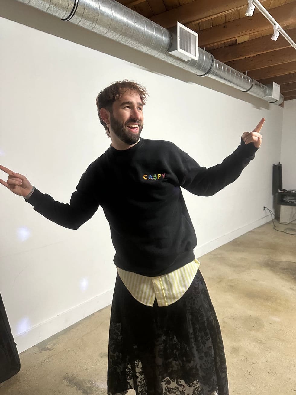 Love Songs Sweater — Black